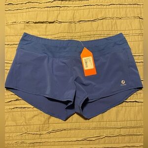 Oiselle Mac Roga Shorts - Big Blue Size 6